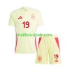 Maillot de Foot Espagne Lamine Yamal 19 Extérieur UEFA EURO 2024 - Enfant